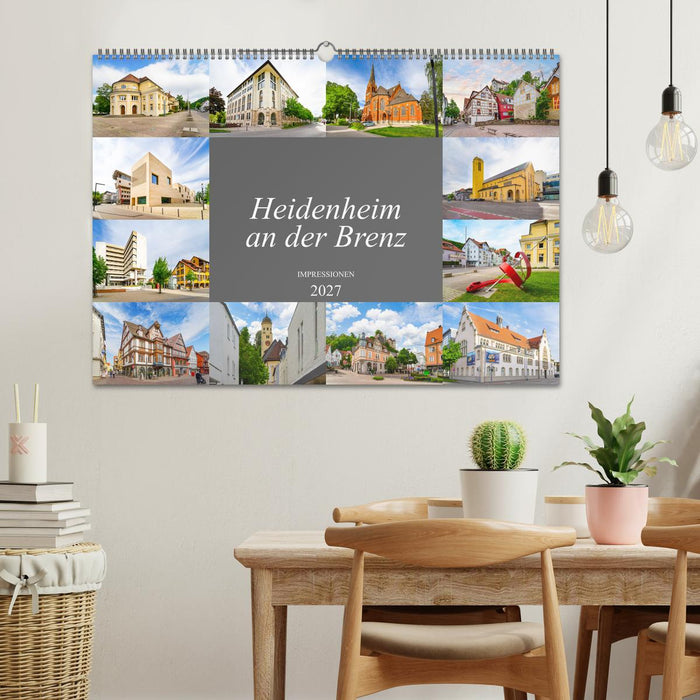 Heidenheim an der Brenz Impressionen (CALVENDO Wandkalender 2027)