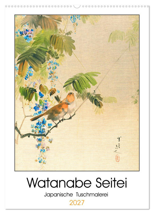 Watanabe Seitei - Japanische Tuschmalerei (CALVENDO Wandkalender 2027)