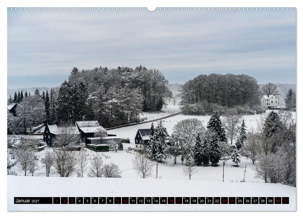Wunderschönes Ruhrgebiet - Abseits von Kohle und Stahl (CALVENDO Premium Wandkalender 2027)