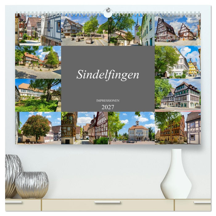 Sindelfingen Impressionen (CALVENDO Premium Wandkalender 2027)