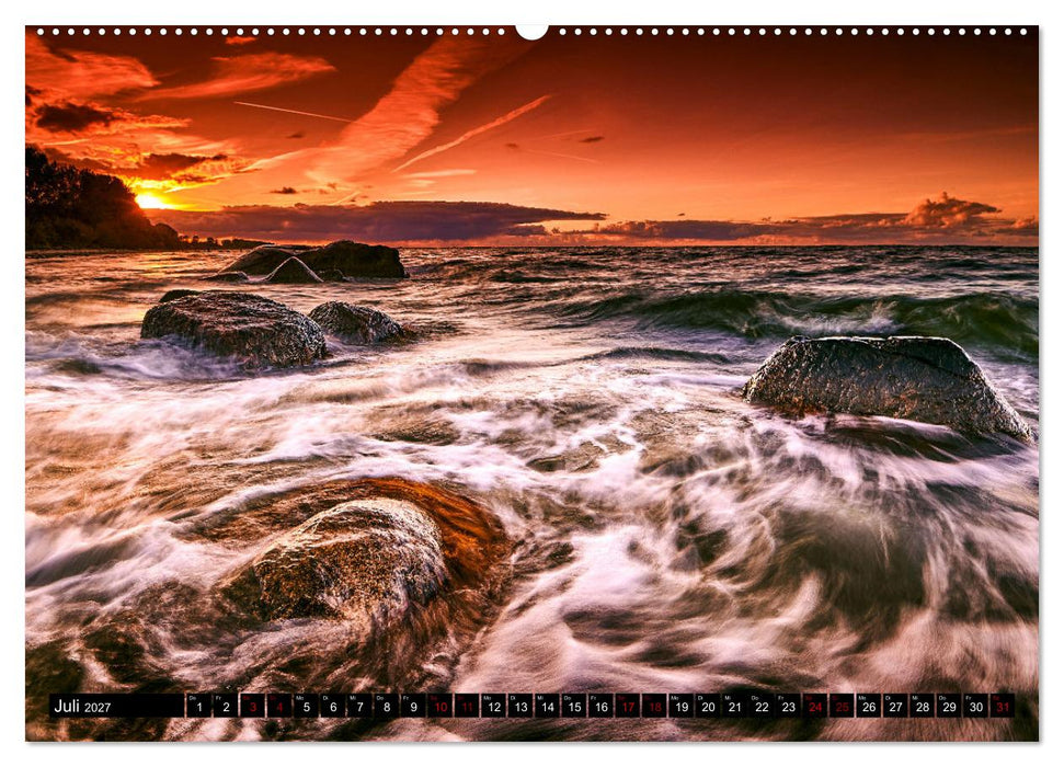 Ostseesteine (CALVENDO Premium Wandkalender 2027)
