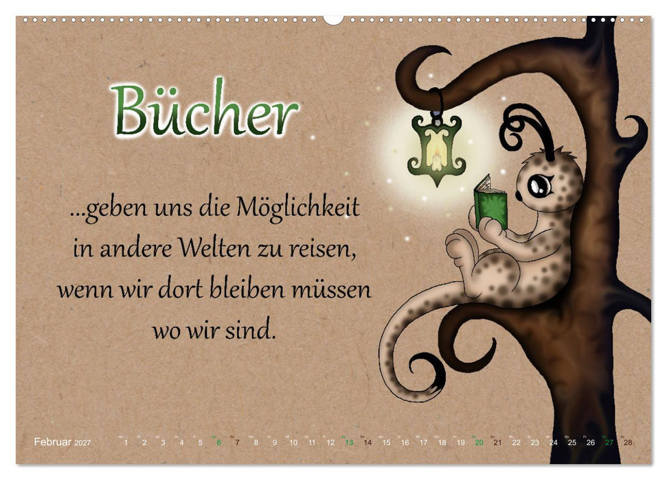 Motiviert durchs Leben (CALVENDO Wandkalender 2027)