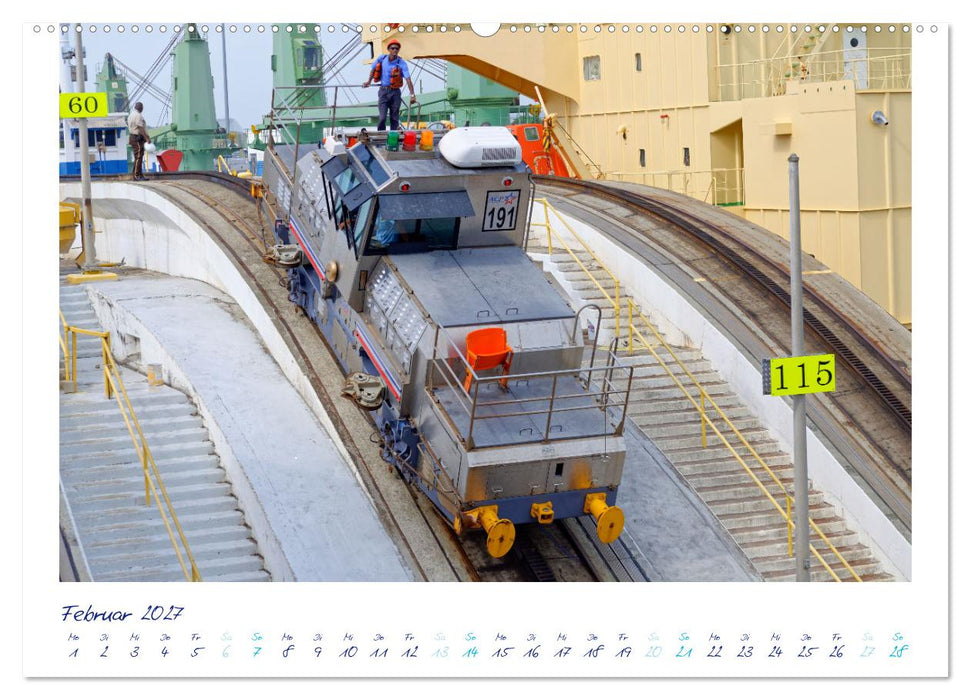 PANAMA-KANAL: Drahtseilakt-Bilder (CALVENDO Wandkalender 2027)