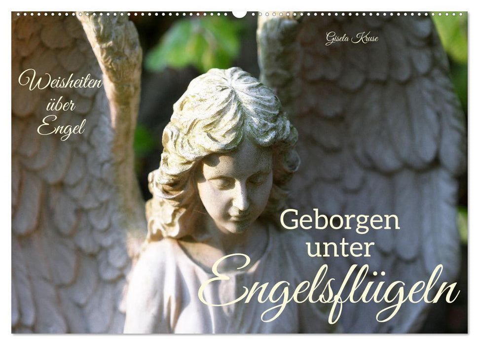 Geborgen unter Engelsflügeln (CALVENDO Wandkalender 2027)