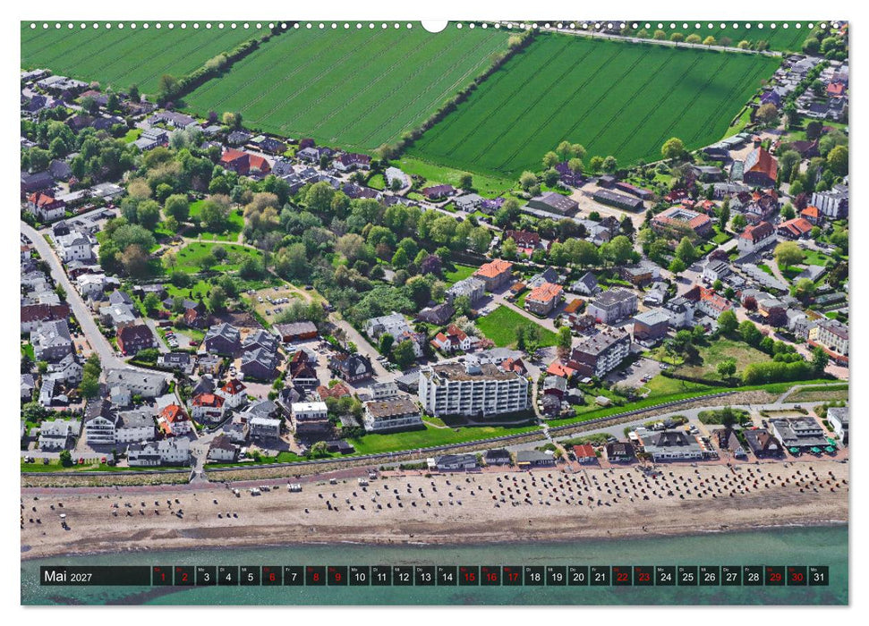 Flugroute Ostsee Bäder (CALVENDO Wandkalender 2027)