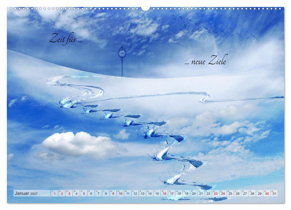 Alles hat seine Zeit - Mach Deine kleine Welt perfekt (CALVENDO Premium Wandkalender 2027)