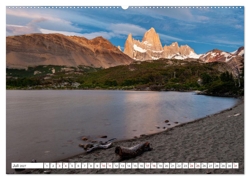 Andes Desconocido, Unbekannte Landschaften der Anden (CALVENDO Premium Wandkalender 2027)