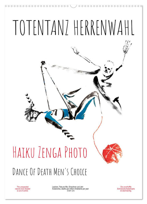 TOTENTANZ HERRENWAHL Haiku Zenga Photo DANCE OF DEATH MEN'S CHOICE (CALVENDO Wandkalender 2027)