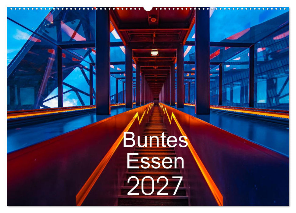 Buntes Essen 2027 (CALVENDO Wandkalender 2027)