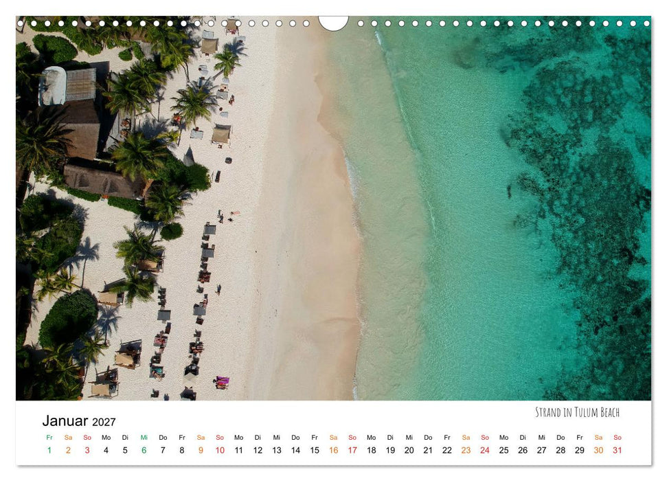 Mexiko aus der Vogelperspektive (CALVENDO Wandkalender 2027)