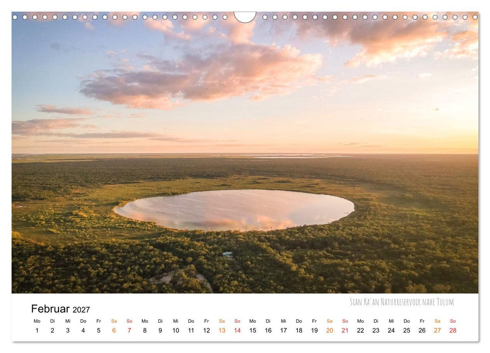 Mexiko aus der Vogelperspektive (CALVENDO Wandkalender 2027)