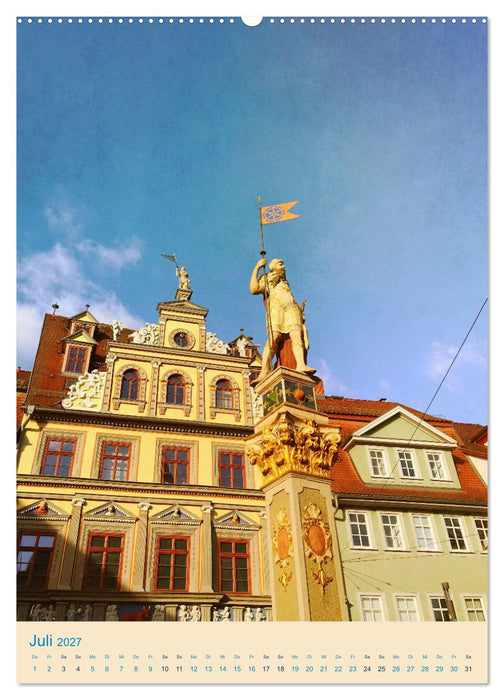 Erfurt und Eisenach - Traumhaft Schön (CALVENDO Premium Wandkalender 2027)
