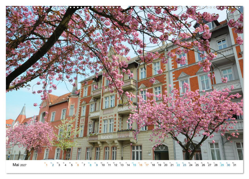 Die Havel entlang - Brandenburg, Rathenow, Havelberg (CALVENDO Wandkalender 2027)