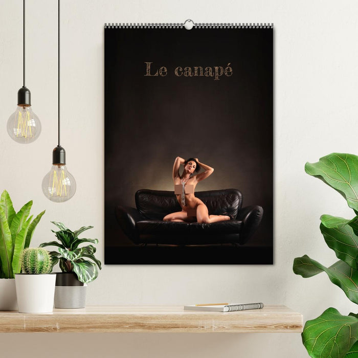 Le canapé (CALVENDO Calendrier mensuel 2027)