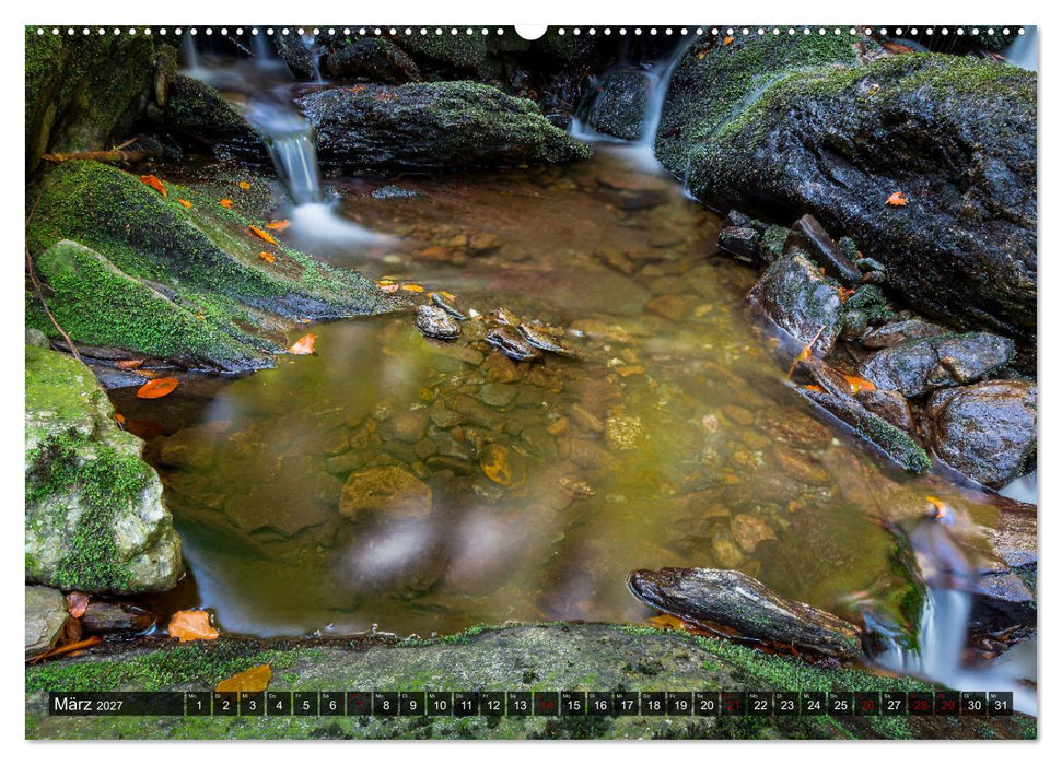 Bewegtes Wasser (CALVENDO Premium Wandkalender 2027)