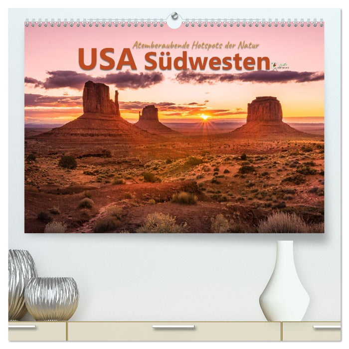 USA Südwesten - Atemberaubende Hotspots der Natur (CALVENDO Premium Wandkalender 2027)