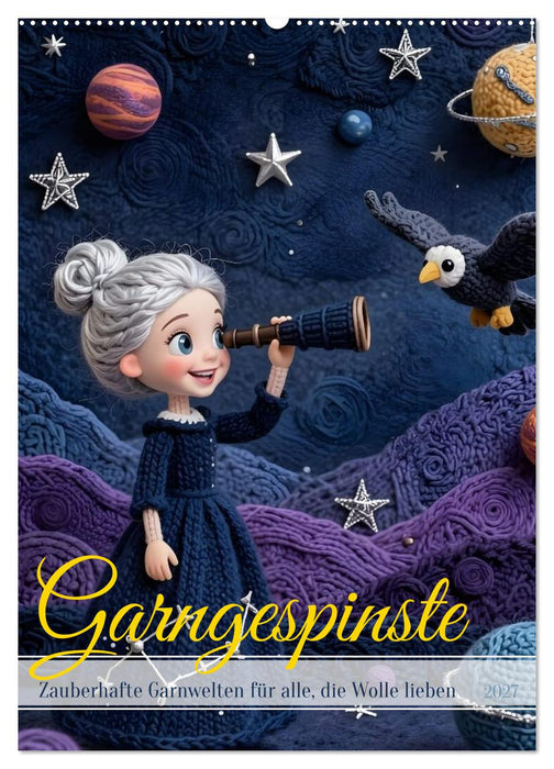 Garngespinste (CALVENDO Wandkalender 2027)