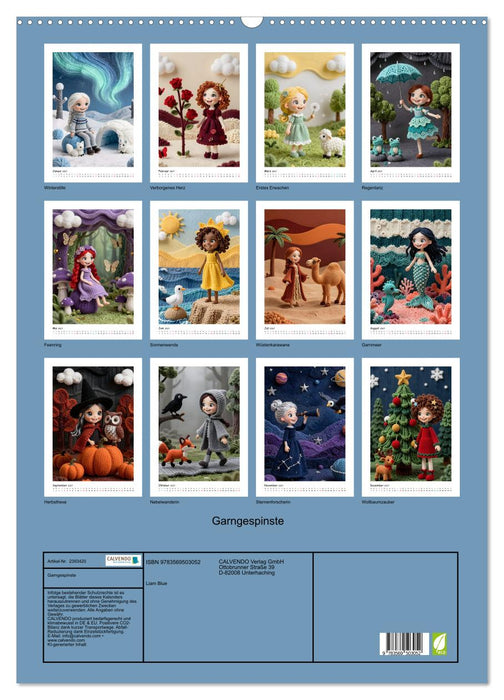 Garngespinste (CALVENDO Wandkalender 2027)