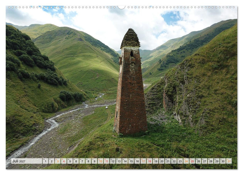 Sehnsucht Georgien (CALVENDO Premium Wandkalender 2027)