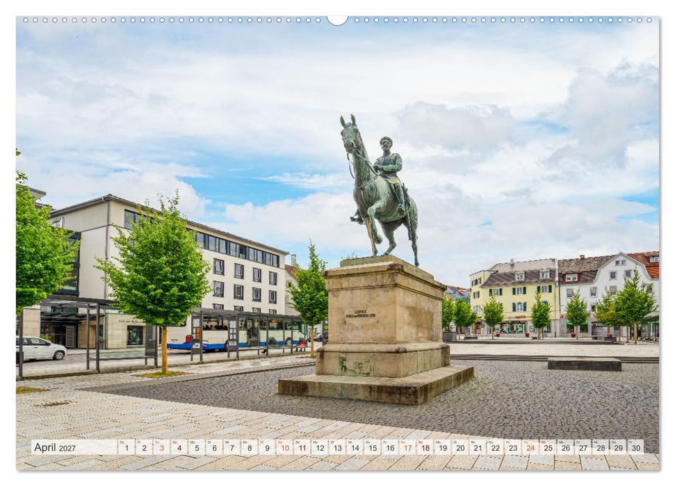 Sigmaringen Impressionen (CALVENDO Wandkalender 2027)