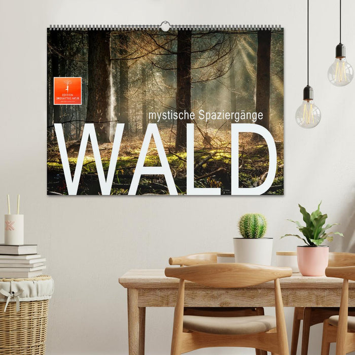 Wald - mystische Spaziergänge (CALVENDO Wandkalender 2027)