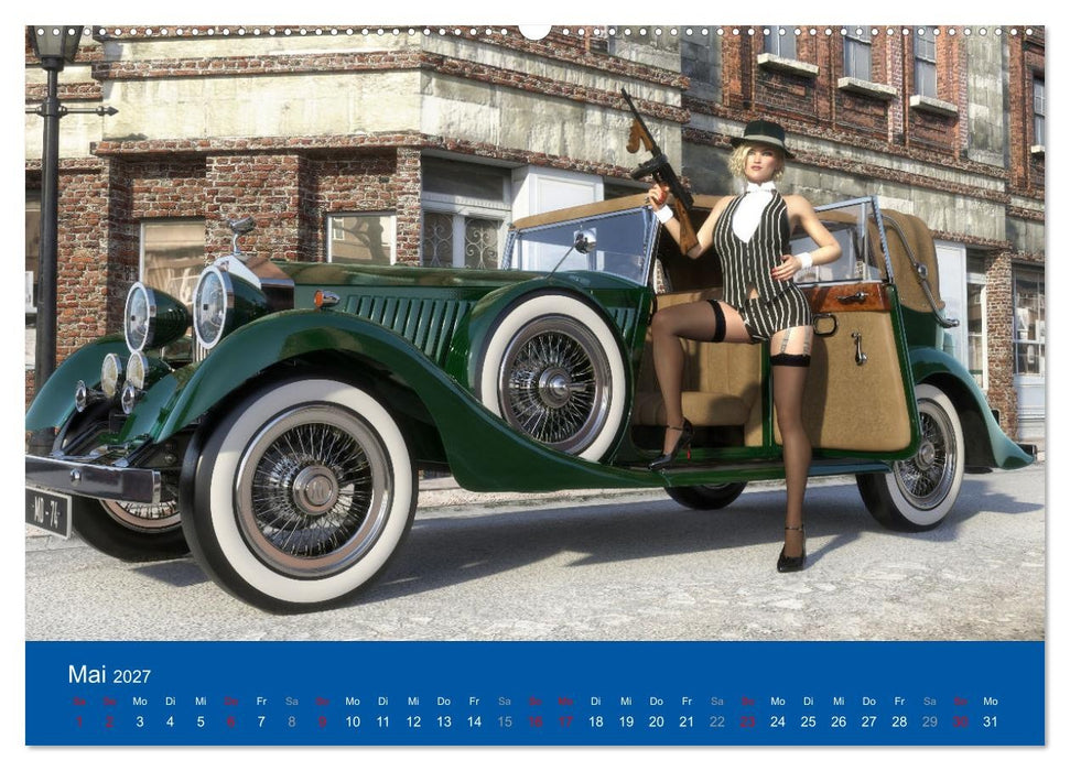 Freche Frauen und heiße Kisten (CALVENDO Wandkalender 2027)