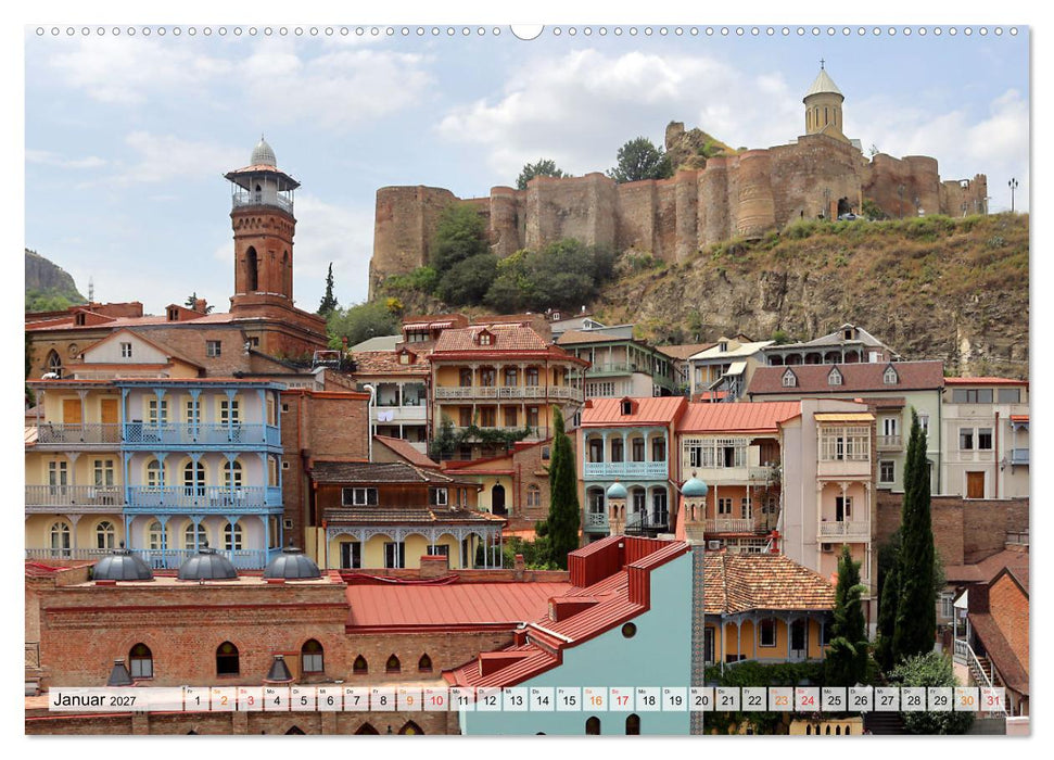 Sehnsucht Georgien (CALVENDO Wandkalender 2027)