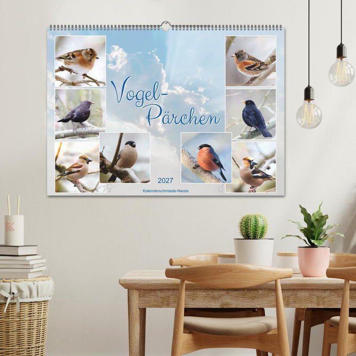 Vogel-Pärchen (CALVENDO Wandkalender 2027)
