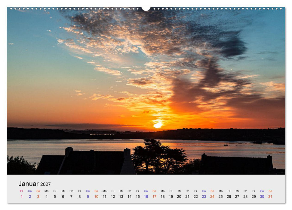 Bretagne Traumhafte Küsten in Frankreichs Nordwesten (CALVENDO Wandkalender 2027)