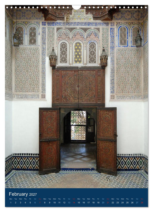 Oriental Doors (CALVENDO Monthly Calendar 2027)