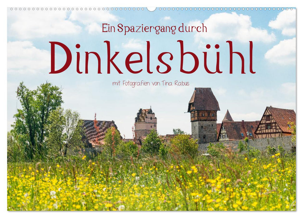 Ein Spaziergang durch Dinkelsbühl (CALVENDO Wandkalender 2027)