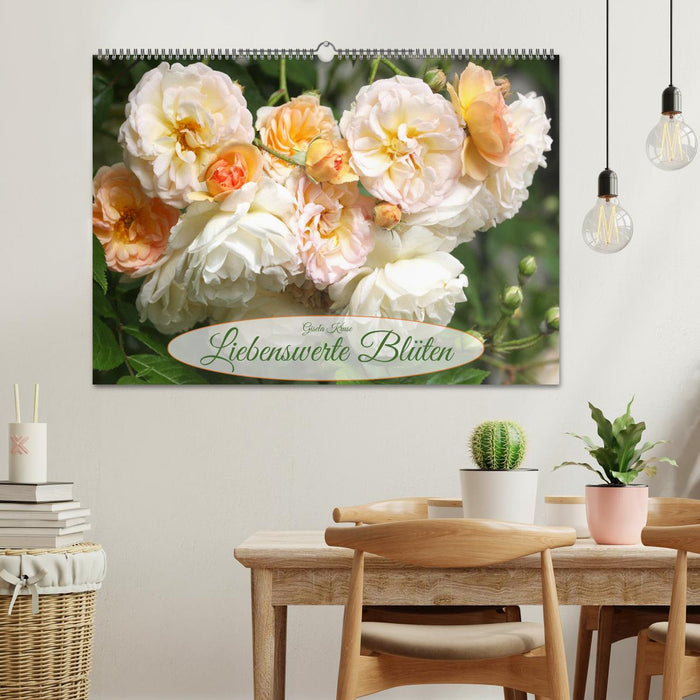 Liebenswerte Blüten (CALVENDO Wandkalender 2027)