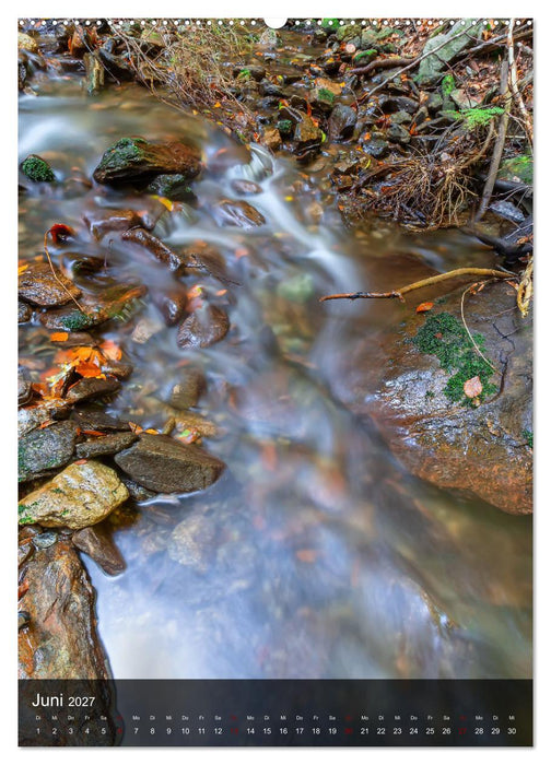 Bewegtes Wasser (CALVENDO Premium Wandkalender 2027)