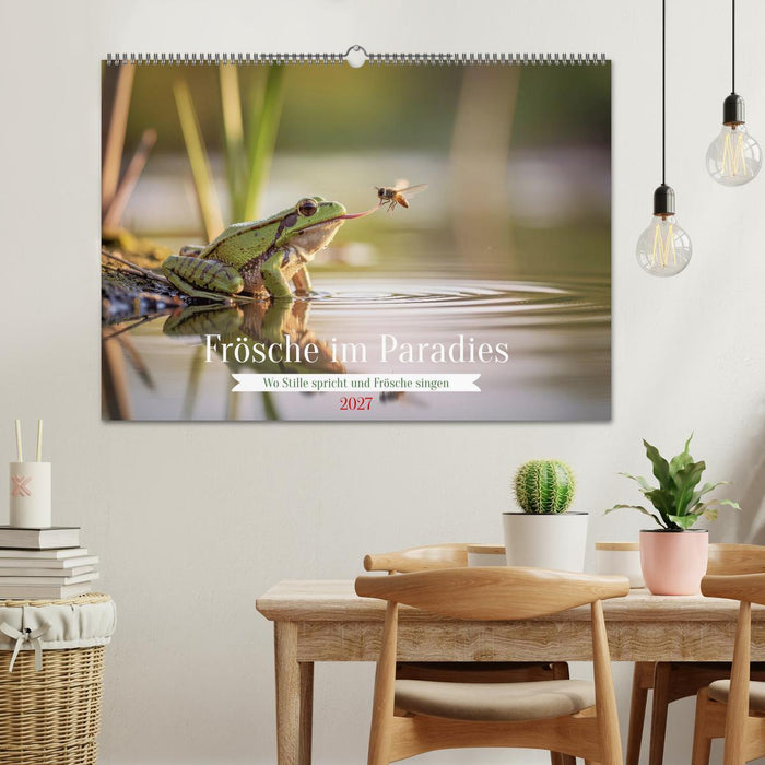 Frösche im Paradies (CALVENDO Wandkalender 2027)