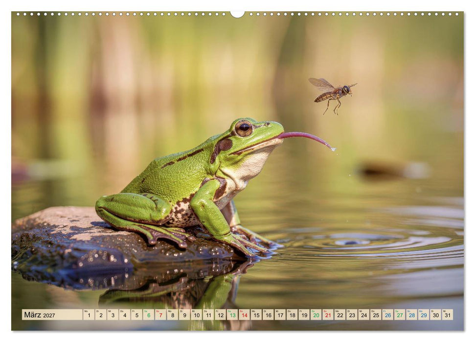 Frösche im Paradies (CALVENDO Wandkalender 2027)