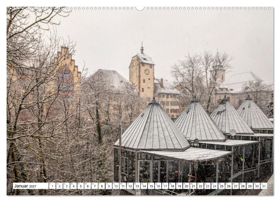 Waldshut - schmuckes Hochrhein Städtle (CALVENDO Wandkalender 2027)