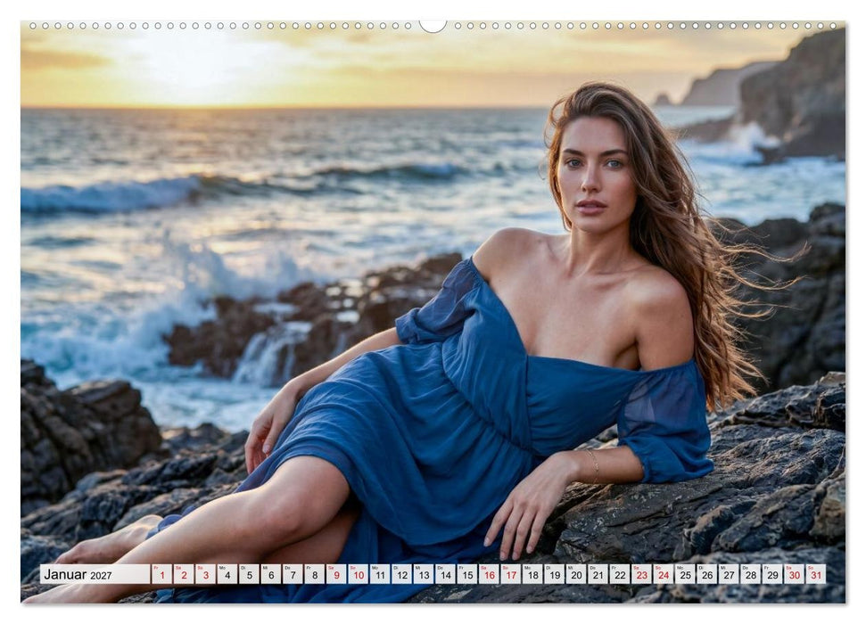 Zeitlose Schönheit - Frauen in der Natur (CALVENDO Wandkalender 2027)