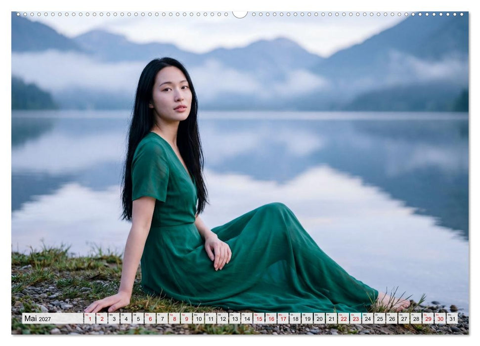 Zeitlose Schönheit - Frauen in der Natur (CALVENDO Wandkalender 2027)