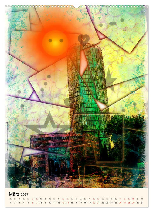 Köln ming Stadt (CALVENDO Premium Wandkalender 2027)