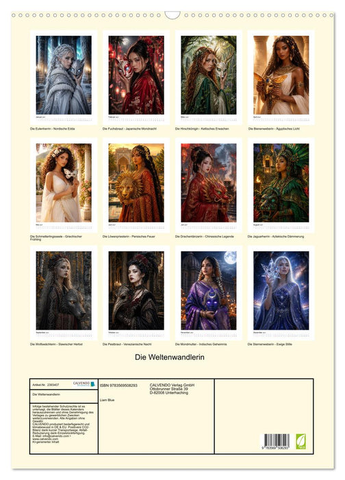 Die Weltenwandlerin (CALVENDO Wandkalender 2027)