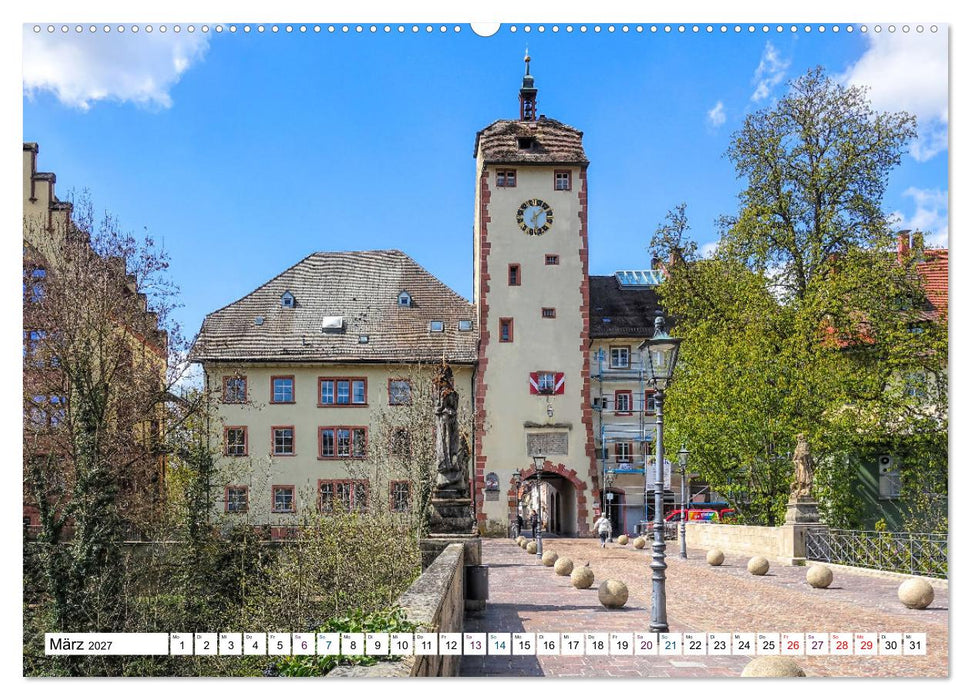 Waldshut - schmuckes Hochrhein Städtle (CALVENDO Premium Wandkalender 2027)
