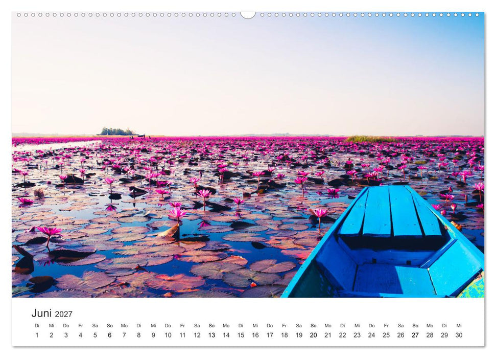 Thailand - Das Land des Lächelns. (CALVENDO Wandkalender 2027)