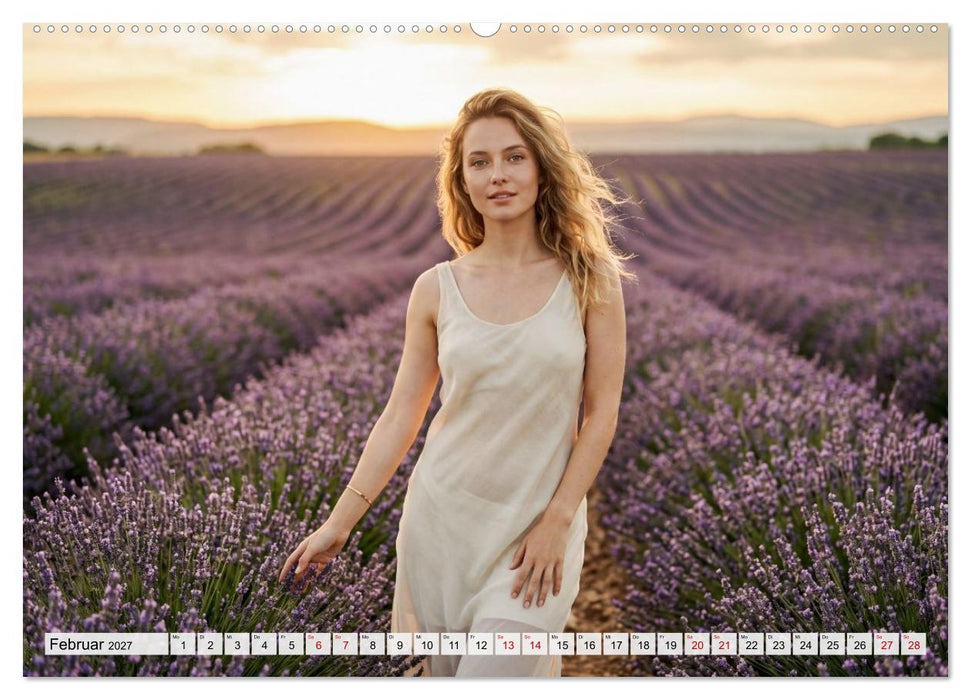 Zeitlose Schönheit - Frauen in der Natur (CALVENDO Premium Wandkalender 2027)