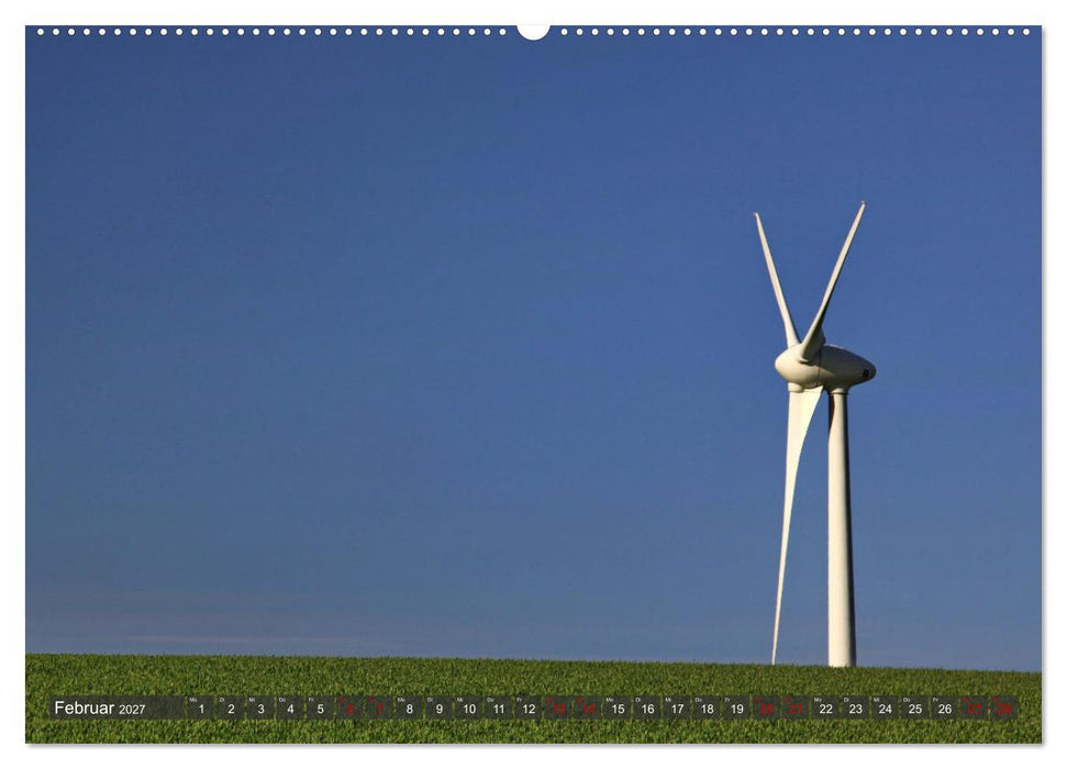 Windräder an der Ostsee! (CALVENDO Premium Wandkalender 2027)