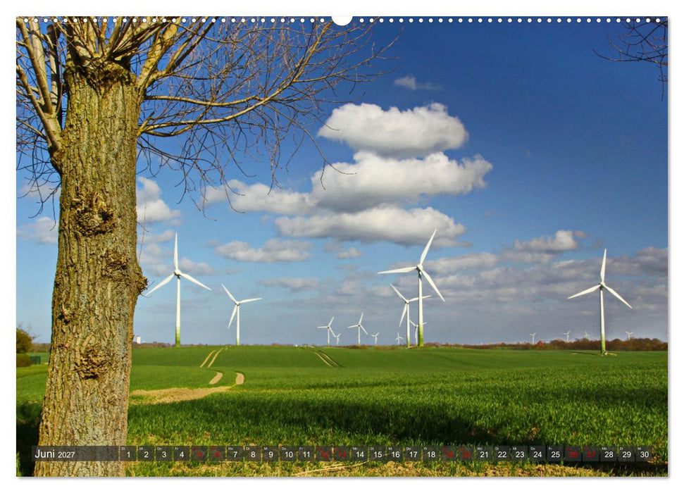 Windräder an der Ostsee! (CALVENDO Premium Wandkalender 2027)
