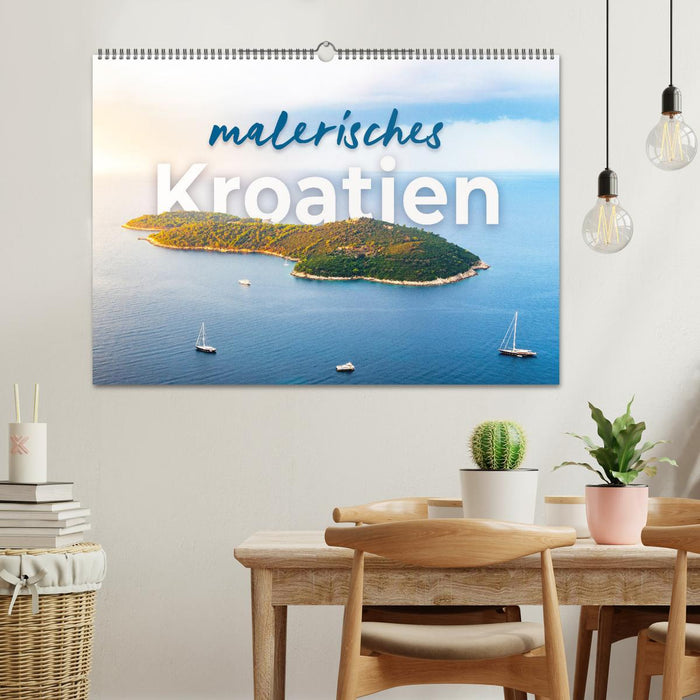 Malerisches Kroatien (CALVENDO Wandkalender 2027)
