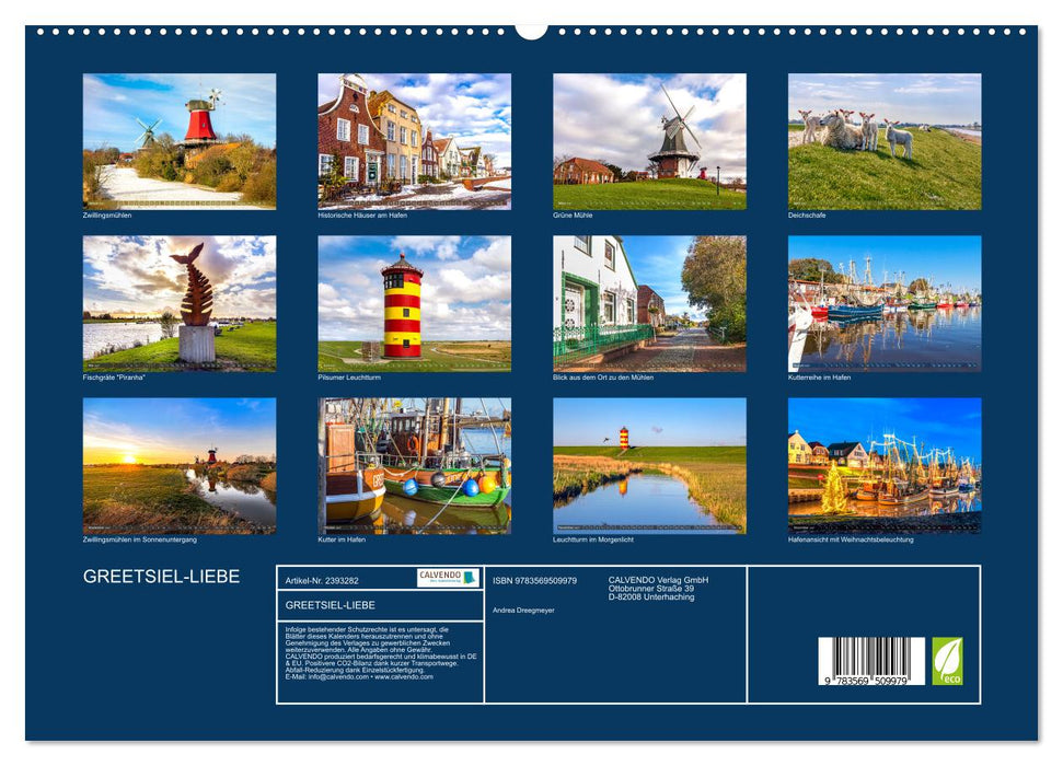 GREETSIEL-LIEBE (CALVENDO Premium Wandkalender 2027)