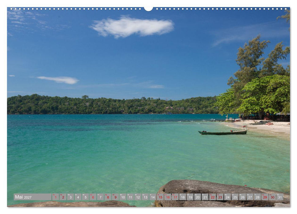KAMBODSCHA - Im Reich der Khmer (CALVENDO Premium Wandkalender 2027)