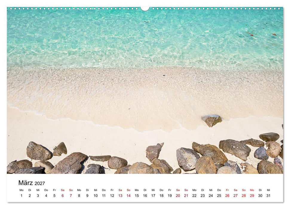 Die schönsten Inseln Thailands (CALVENDO Premium Wandkalender 2027)