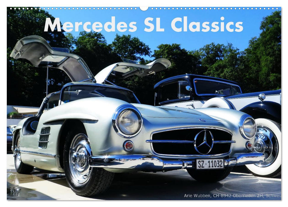 Mercedes SL Classics (CALVENDO Wandkalender 2027)